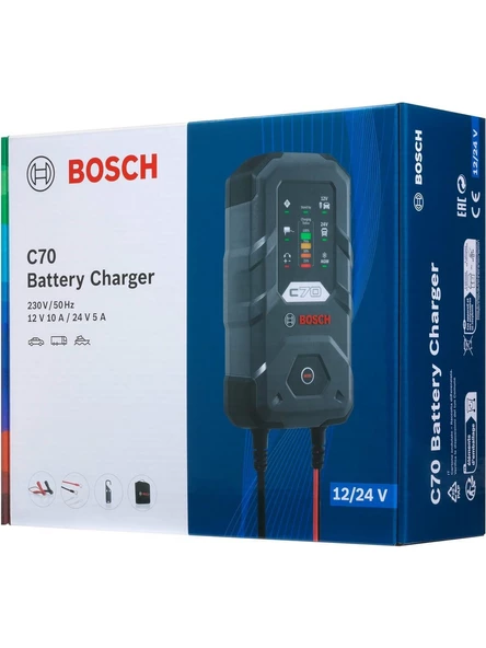 Bosch C70 Akü Şarj Cihazı 12/24 V - 3