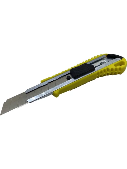 Maket Bıçağı Yüksek Kalite Falçata Alimünyüm Gövde Şık Tasarım Sarı