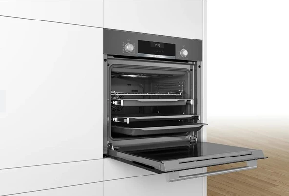 BOSCH HBJ558YH5T ANTRASİT GRİ ANKASTRE FIRIN - 4