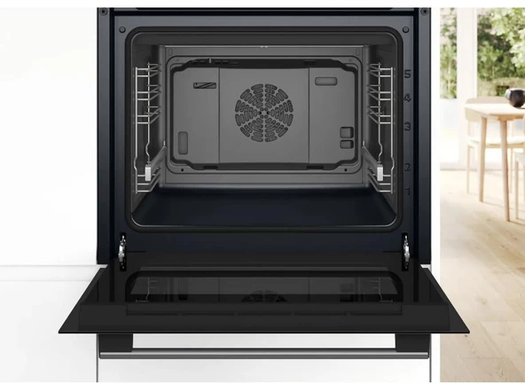 BOSCH HBJ559EB6T SİYAH ANKASTRE FIRIN - 3