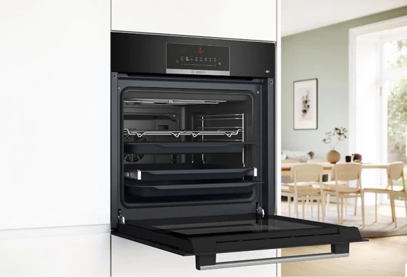 BOSCH HBJ559EB6T SİYAH ANKASTRE FIRIN - 2