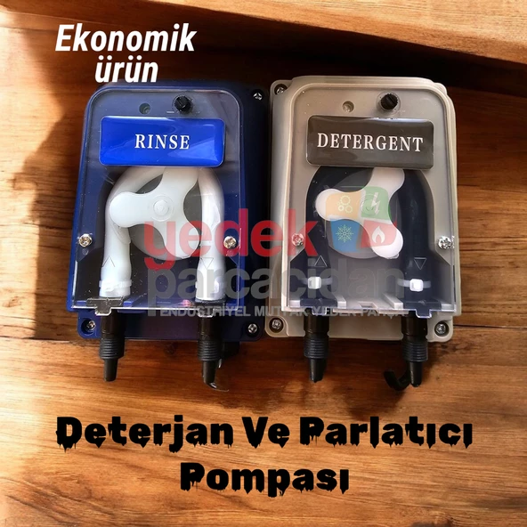 Bulaşık Makinesi Deterjan Ve Parlatıcı Pompası Takımı (EKONOMİK ÜRÜN)