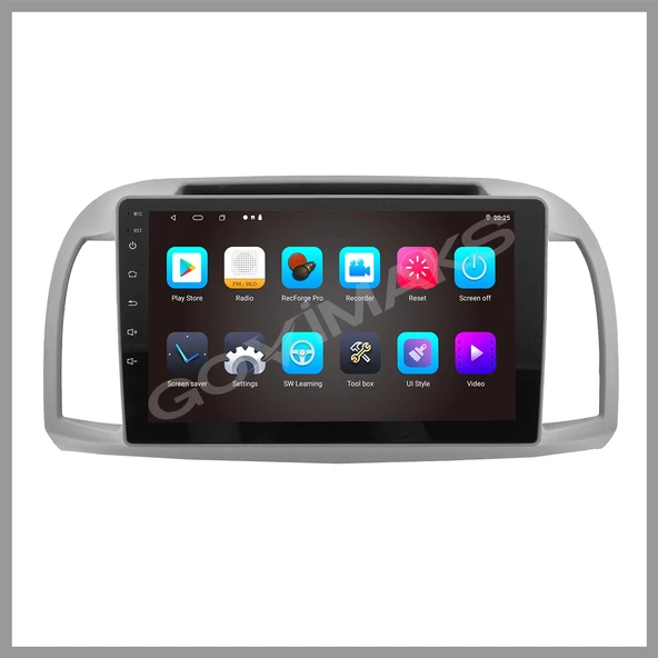 GOVİMAKS  NİSSAN MİCRA 2002-2010  4 GB RAM 64 GB HAFIZA ANDROID MULTIMEDIA TEYP - 7