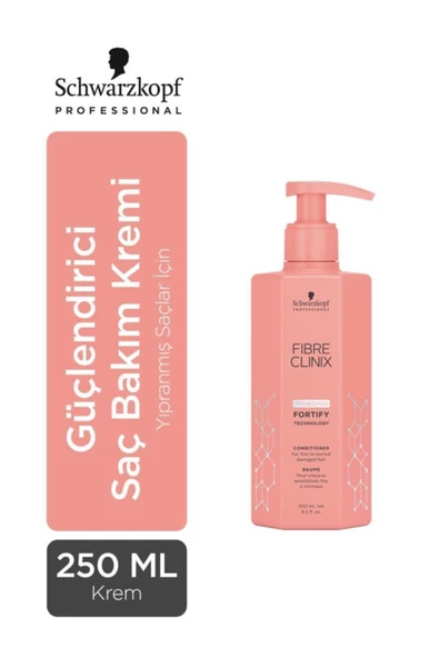 Fibre Clinix Fortify Güçlendirici Saç Bakım Kremi 250ml - %100 Orijinal