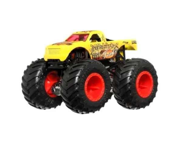 Hot Wheels Monster Trucks 1:64 Güçlü İkili Arabalar Oscar Mayer All Fried Up HWN64 - 4