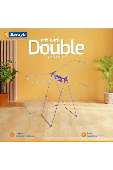 Saraylı Caprıce Double Çamaşır Kurutmalığı