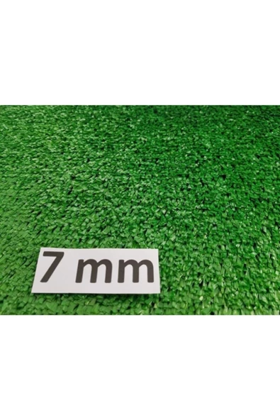 7Mm Çim Halı Eni 100Cm (İstenilen Adet Miktarınca Metraj Kesilir 20Mtye Kadar Tek Parça Olur.) BOY: 100 CM - 2