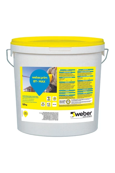 Weber Prim Bt Max Brüt Beton Astarı 12 Kg