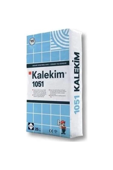 Kalekim 1051 Fayans Ve Seramik Yapıştırma Harcı 25 Kg