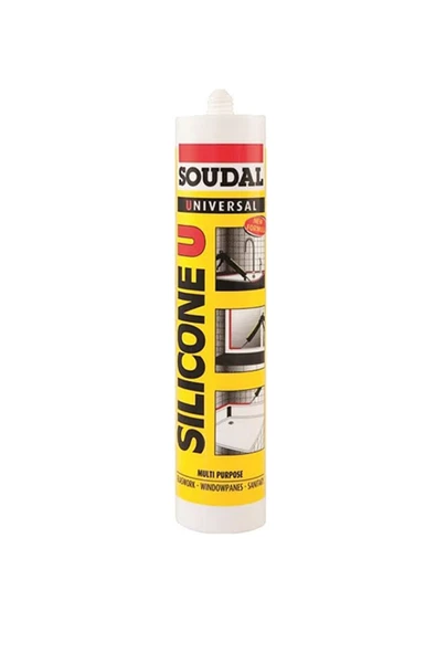 Soudal Silikone 280 Gr Beyaz