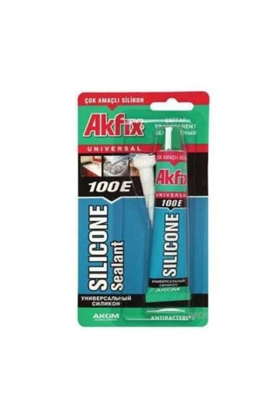 Akfix Akfix 100E Genel Amaçlı Beyaz Silikon Tüp 50 Ml