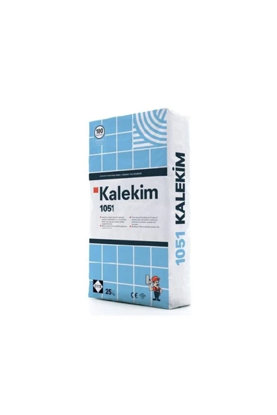 Kalekim 1051 Gri Seramik Yapıştırma Harcı 25 Kg