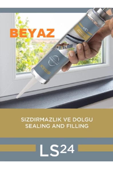 Sibax Sibax Sibax Akrilik Mastik Beyaz Renk 450 Gram Sızdırmazlık Ve Dolgu Sealıng And Fıllıng Ls 24 1 Adet