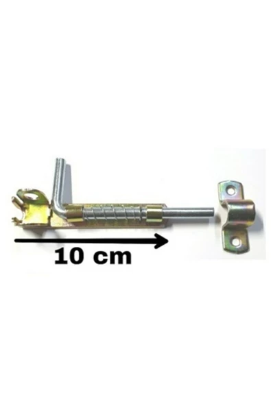 Ferforje Sürgü Yaylı 10 Cm (1 Adet) - 3