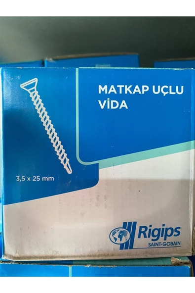 RİGİPS SAINT GOBAIN Rigips Saınt Gobaın Rigips Matkap Uçlu Vida 3,5 X 25Mm