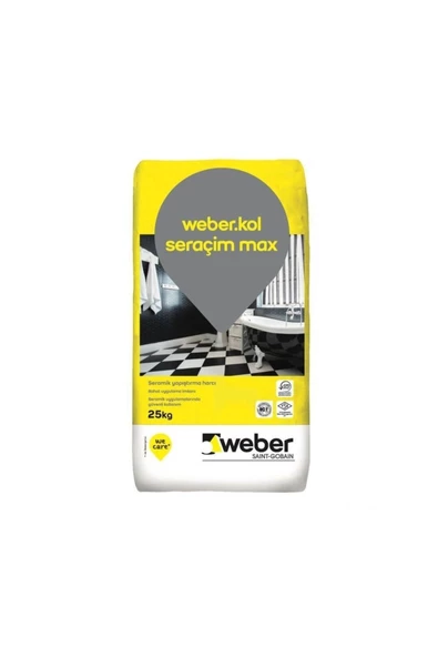 Weber Kol Seraçim Max Beyaz 25 Kg