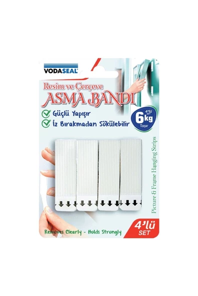 Vodaseal Res. Çer. Cırt Bant 4Lü Paket