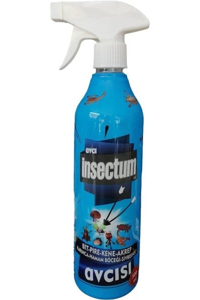 Avcı Insectum Kullanıma Hazır 500 Ml Böcek Ilacı Haşere Ilacı