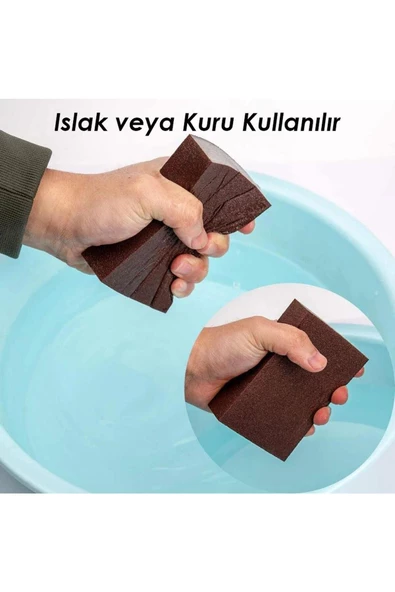 Takoz Sünger Zımpara Kübik El Zımparası Islak Kuru 100 Kum - 6