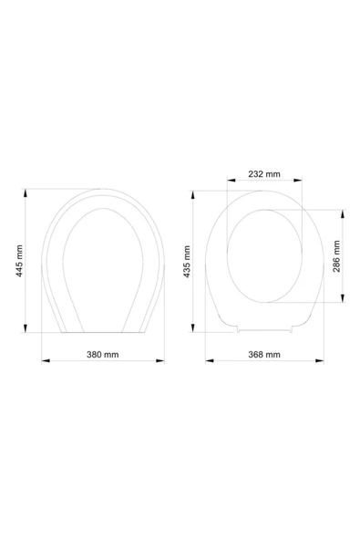 Visam Visam Iris Termoplast Klozet Kapağı Plastik Menteşeli - 2