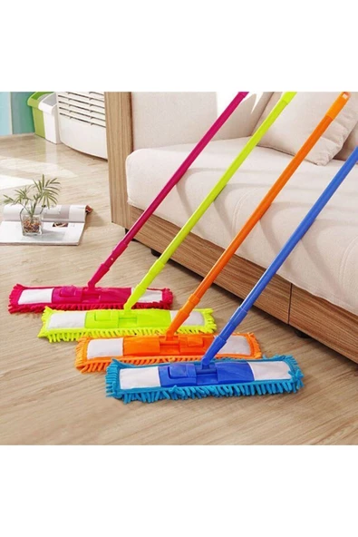 Home Uzayabilen Mikro Fiber Makarna Mop Mavi