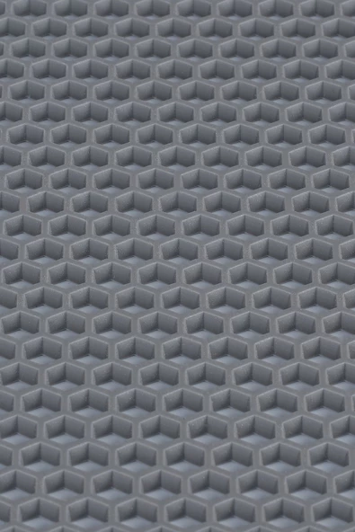 Bal Petek Paspas Islak Zeminlerde Kaydırmaz Banyo Paspası Duş 90X100 - 5