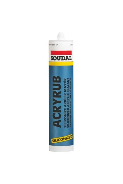 Acryrub Silikonize Mastik 310 Ml Beyaz