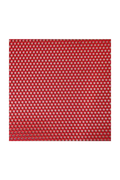 Z Mat Petek Kaydırmaz Pvc Paspas Kırmızı En 90 Cm BOY 250 CM