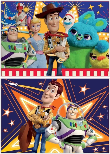 Educa Puzzle 2X25 Oyuncak Hikayesi 4 18083 Ahşap Puzzle - 2