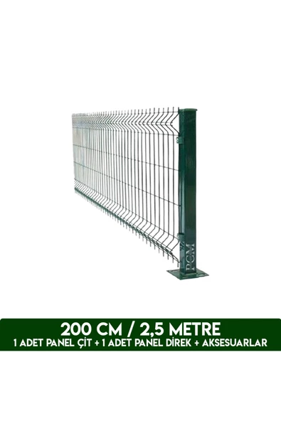 Panel Çit Market Panel Çit Market Pcm 200 X 250 Cm Panel Çit Takım