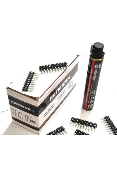 Hofmann  DK-68 UYUMLU 2,7X26mm 1000 Adet ÇİVİ ve Selectron GAZ Tüpü - 2