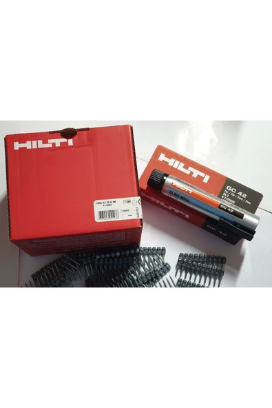 Hilti  HILTİ 32 MX ÇİVİ 1200 ADET + GAZ TÜPÜ GC 42