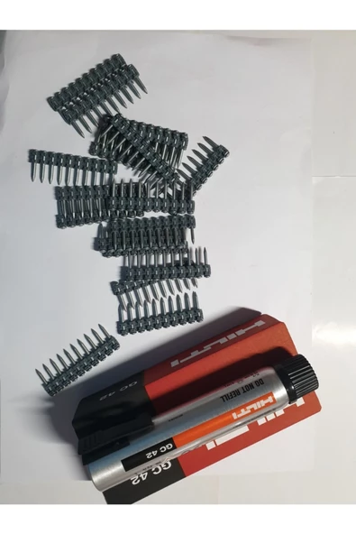 Hılti Gx3 27 Mx Çivi 1200 Adet + Gaz Tüpü Gc 42 - 2