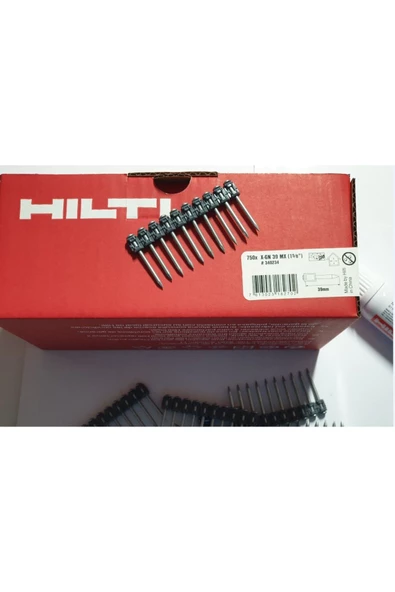 Hilti  5.5 - 5.9 Ah HILTİ 39 MX ÇİVİ 750 ADET + GAZ TÜPÜ GC 22 Takım Çantalı 24 Volt 2 2 Yıl Darbesiz