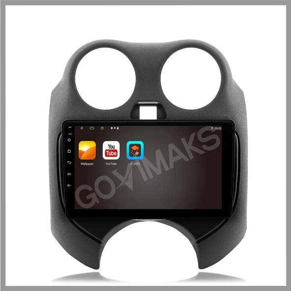 GOVİMAKS  NİSSAN MİCRA 2011-2013  2 GB RAM 32 GB HAFIZA ANDROID MULTIMEDIA TEYP - 8
