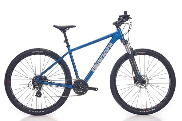 BIANCHI MAGMA 27.1 ERKEK DAĞ BİSİKLETİ 430H HD 27.5 JANT 24 VİTES ALTUS BLUE VELVET SİLVER GLOSS