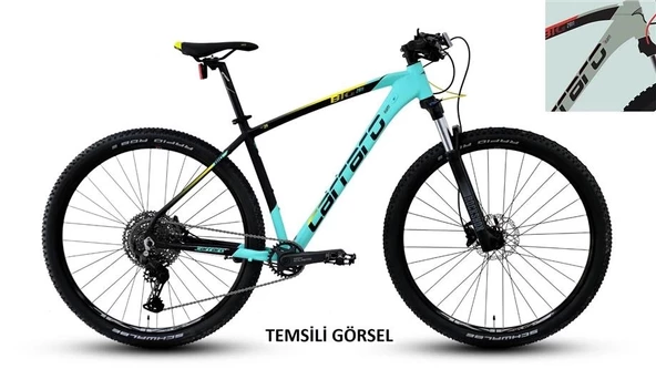 CARRARO BIG 2911 ERKEK DAĞ BİSİKLETİ 520H HD 29 JANT 11 VİTES MAT YEŞİL SİYAH KIRMIZI