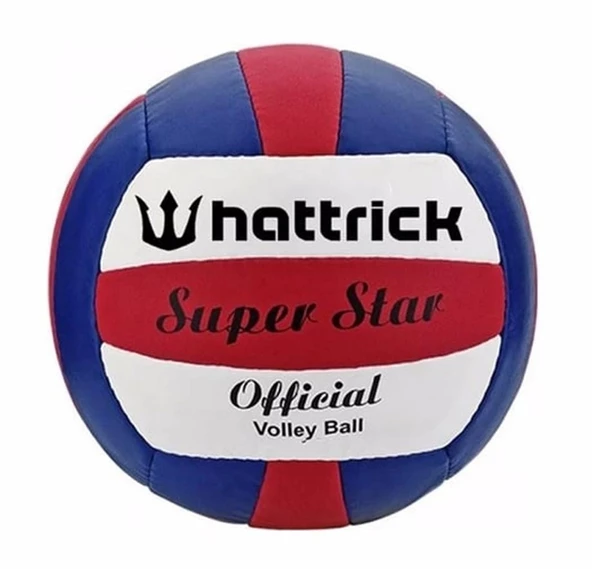 HATTRICK SUPERSTAR VOLEYBOL TOPU NO5 KIRMIZI LACİVERT BEYAZ