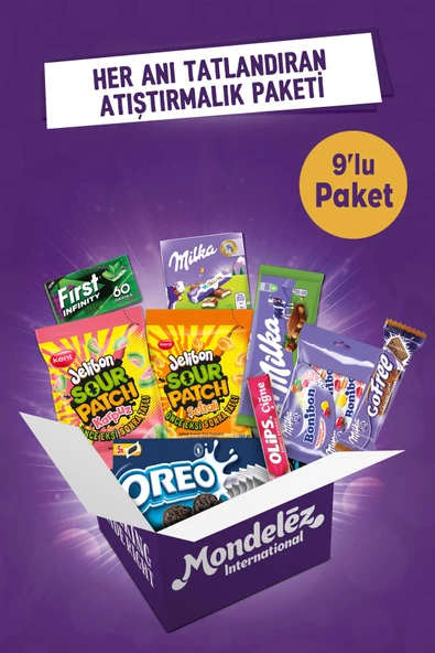 Mondelez Enfes Atıştırmalık Paketi