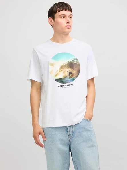 Jack & Jones Jjcellox Tee Ss Crew Neck Erkek T-Shirt ürün görseli 1