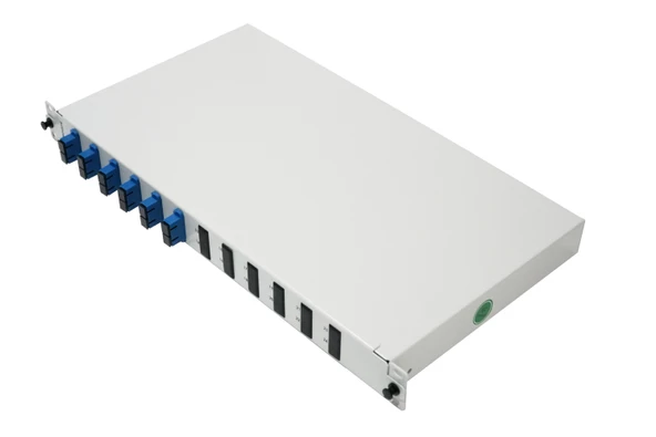 Canovate 1U 19” Mekanik Sürgülü Patchpanel Sc/Upc Dublex 6XAdaptör 12xPigtail 2 Yıl Üretici Garantili - 3