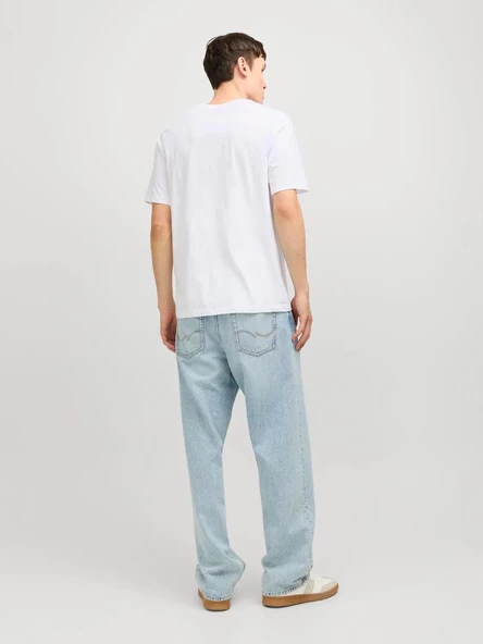 Jack & Jones Jjcellox Tee Ss Crew Neck Erkek T-Shirt - Resim 2