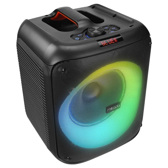 Mıkado Md-bt51 Bombıx, 60w, Taşınabilir, Bt/usb/tf/tws, Rgb Aydınlatma, Toplantı, Parti, Açık Hava Speaker. Kablolu Mikr