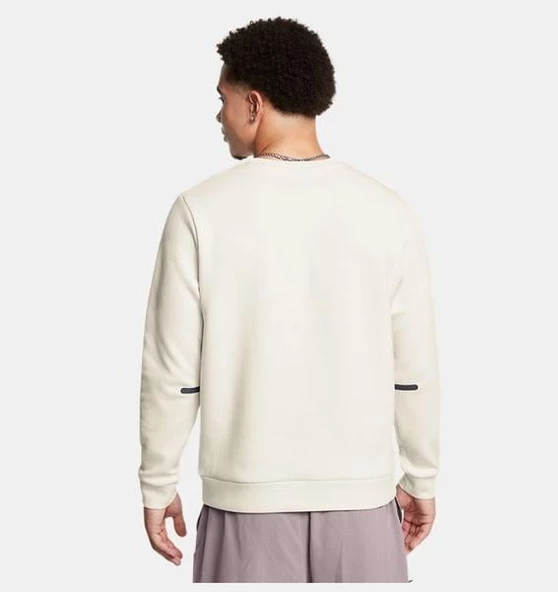 Under Armour UA Unstoppable Flc Crew EU Erkek Sweatshirt - Resim 2