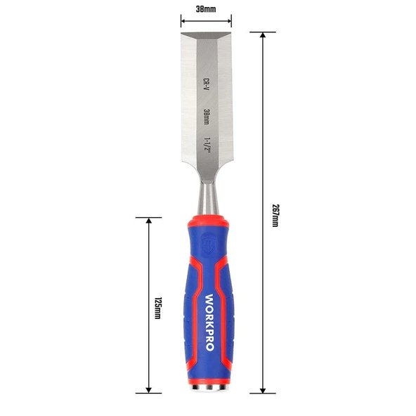 WORKPRO WP243012 38MM Profesyonel İskarpela - 5
