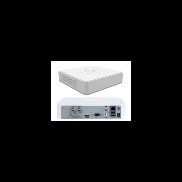 Hıkvısıon Ds-7104hQhı-k1, 4kanal, 4mpix, H265+, 1 Hdd Desteği, 5in1 Dvr Cihazı