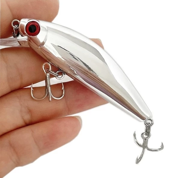 Rapala Turna Levrek Alabalık Lüfer Rapala Yapay Suni Yem Sasi yem 6.5 Gr.5.6cm JigYem - 4