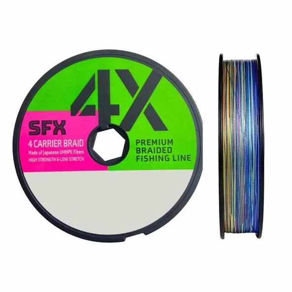 Sufix 4x Carrier İp Misina  LO VIS GREEN 0.148MM - 135M - 6LB