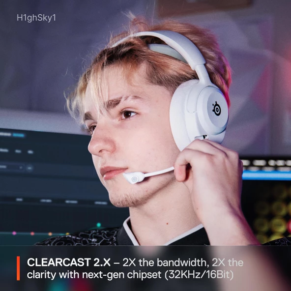 SteelSeries Arctis Nova 5P Oyuncu Kulaklığı - Beyaz - 8