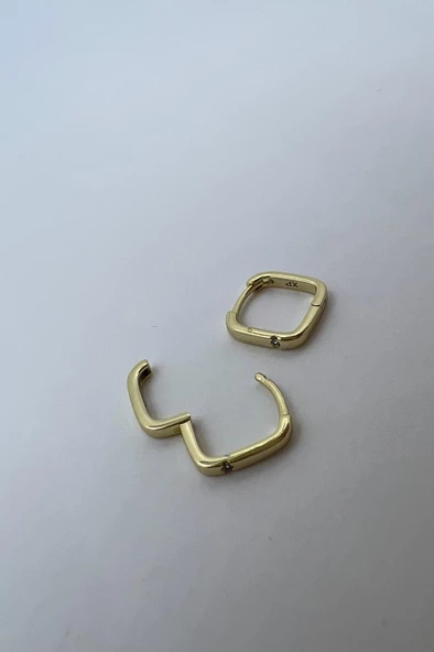 TİNY EARRİNG( ALTIN KAPLAMA MİNİ KÜPE) - Resim 2